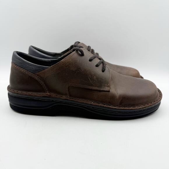 Naot Mens Denali Oxford Shoes EU 42 US 9 Brown Leather Lace Up NIB main image 5